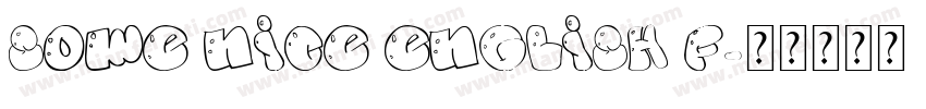Some nice english f字体转换